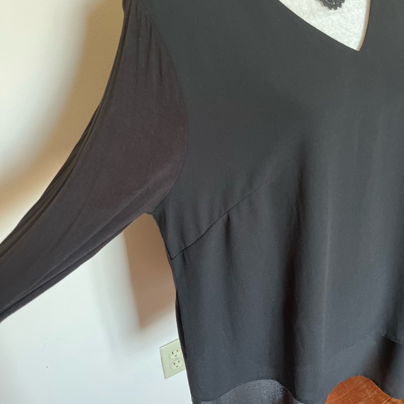Michael KORS black shirt Sz 1X - Picture 3 of 8